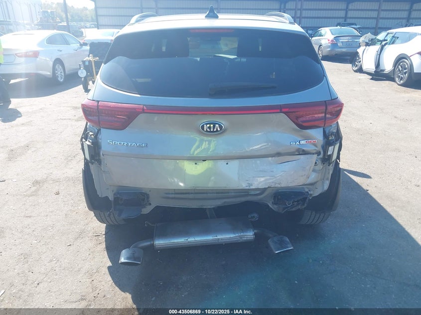 2022 KIA SPORTAGE SX TURBO KNDPR3A65N7995012