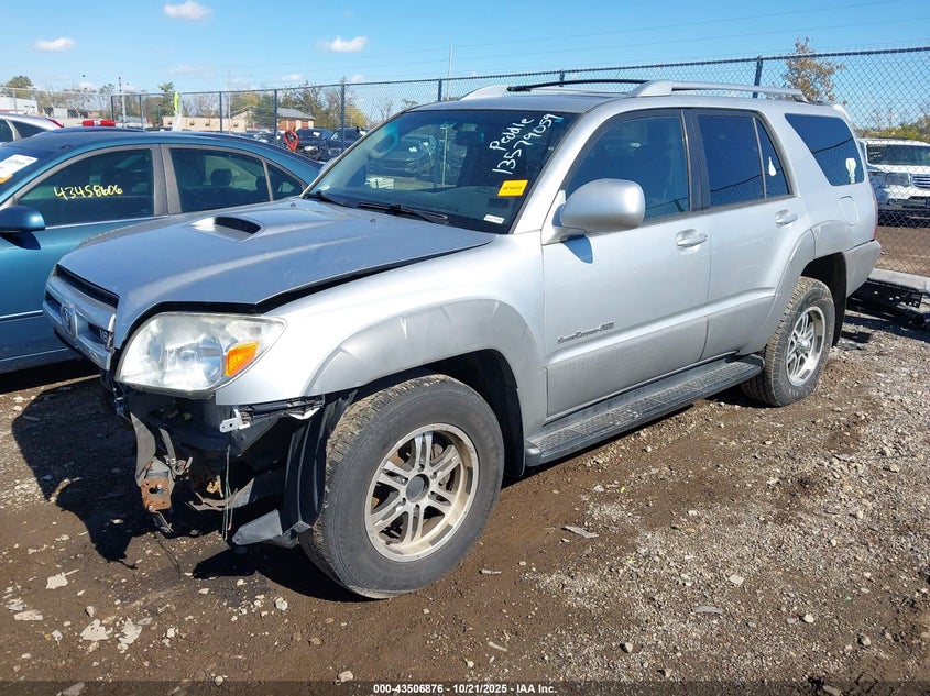 JTEBT14R430017687 2003 TOYOTA 4RUNNER photo no. 2