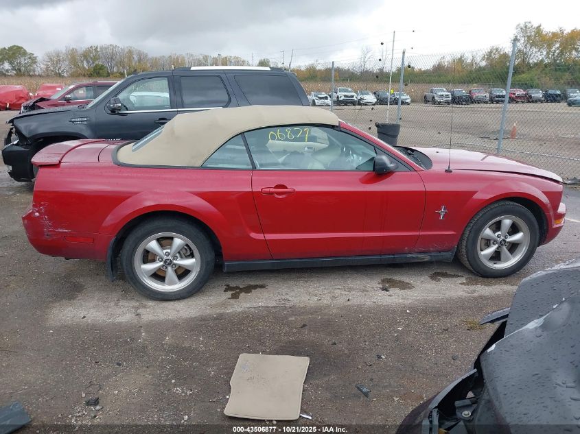 2008 Ford Mustang V6 Deluxe/V6 Premium VIN: 1ZVHT84N685182555 Lot: 43506877