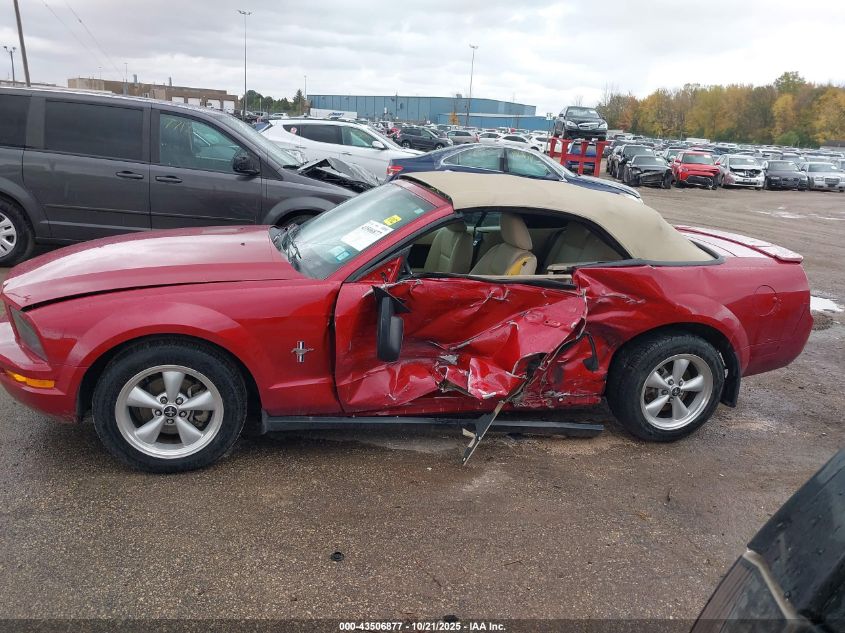 2008 Ford Mustang V6 Deluxe/V6 Premium VIN: 1ZVHT84N685182555 Lot: 43506877