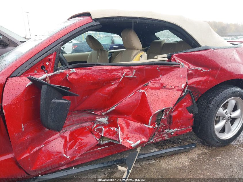 2008 Ford Mustang V6 Deluxe/V6 Premium VIN: 1ZVHT84N685182555 Lot: 43506877