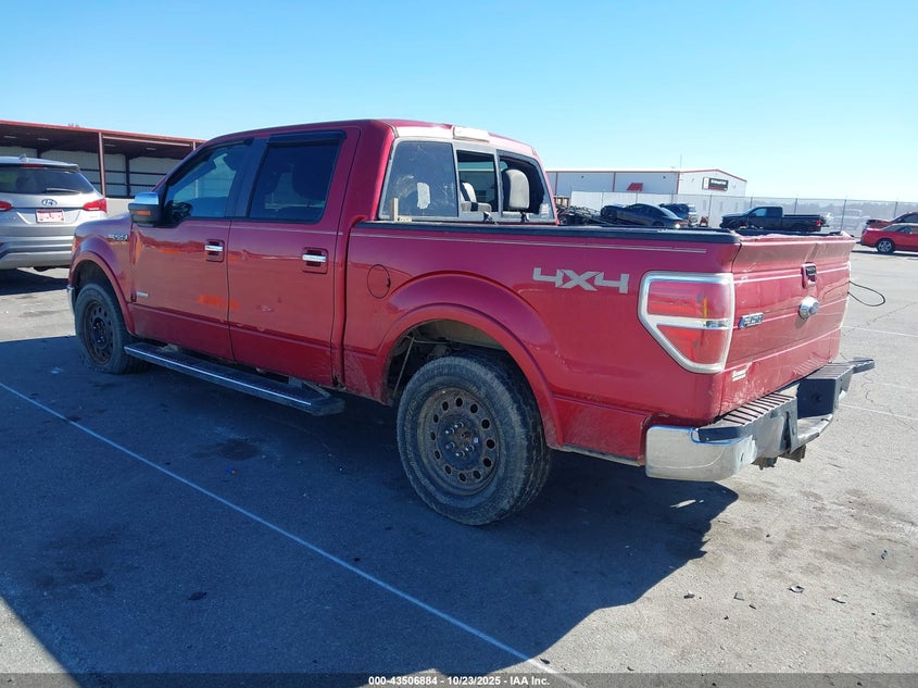 Vin: 1ftfw1et7bfa58804, lot: 44001846, ford f-150 lariat 20113