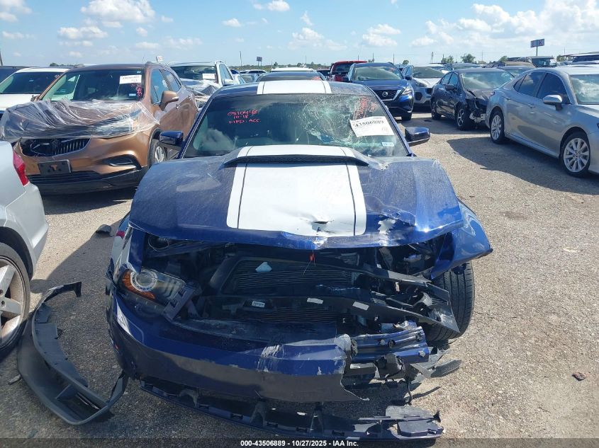 2012 Ford Mustang Gt Premium VIN: 1ZVBP8CF5C5286886 Lot: 43506889