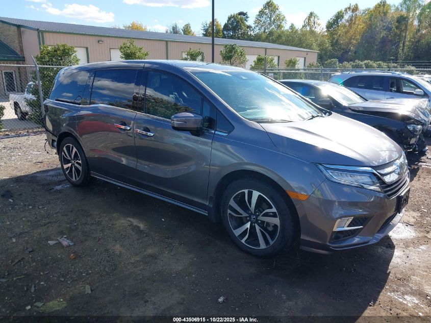 2018 HONDA ODYSSEY ELITE - 5FNRL6H91JB071957