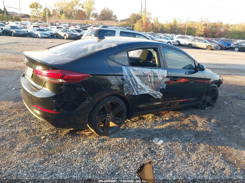 KMHD84LF4JU445509 2018 HYUNDAI ELANTRA photo no. 4