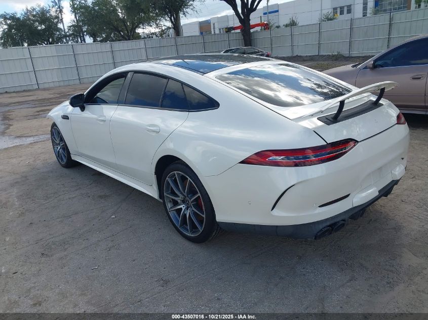 2021 MERCEDES-BENZ AMG GT 43 4-DOOR COUPE W1K7X5KB2MA036297