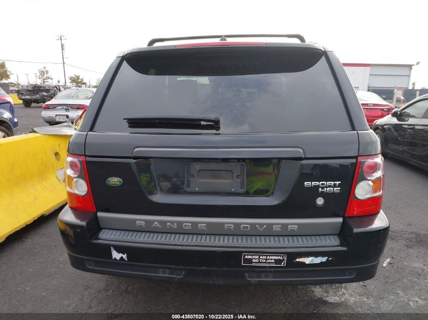2006 Land Rover Range Rover Sport Hse VIN: SALSF25456A981484 Lot: 43507020