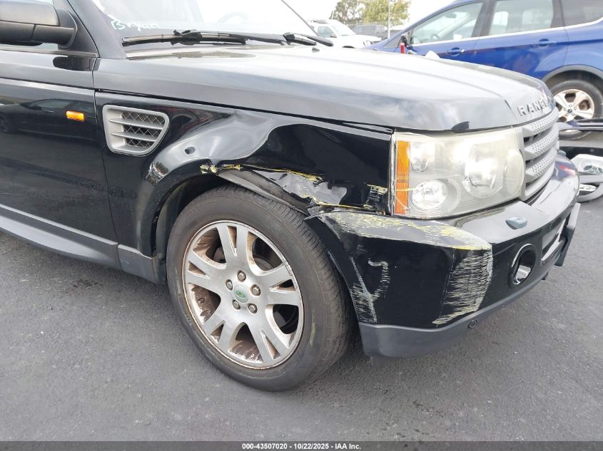 2006 Land Rover Range Rover Sport Hse VIN: SALSF25456A981484 Lot: 43507020