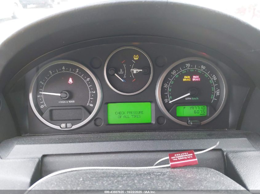 2006 Land Rover Range Rover Sport Hse VIN: SALSF25456A981484 Lot: 43507020