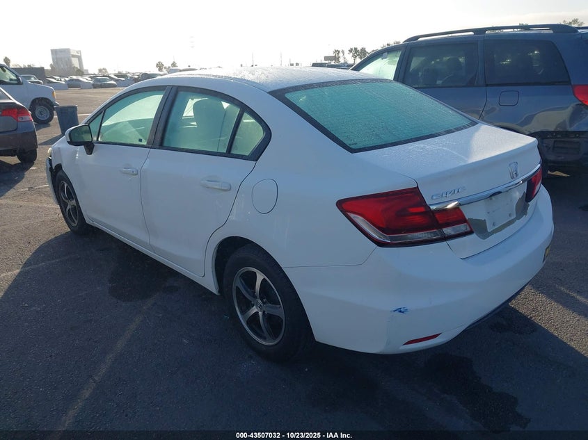 Vin: 2hgfb2f75fh553785, lot: 44001995, honda civic se 20153