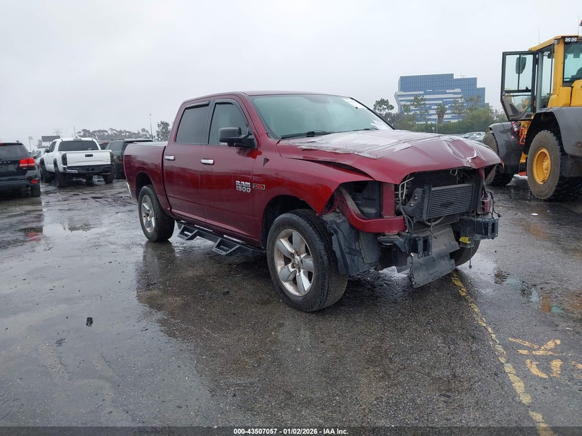 Vin: 1c6rr7lm5hs879037, lot: 44002019, ram 1500 big horn  4x4 5'7 box 2017 img_1
