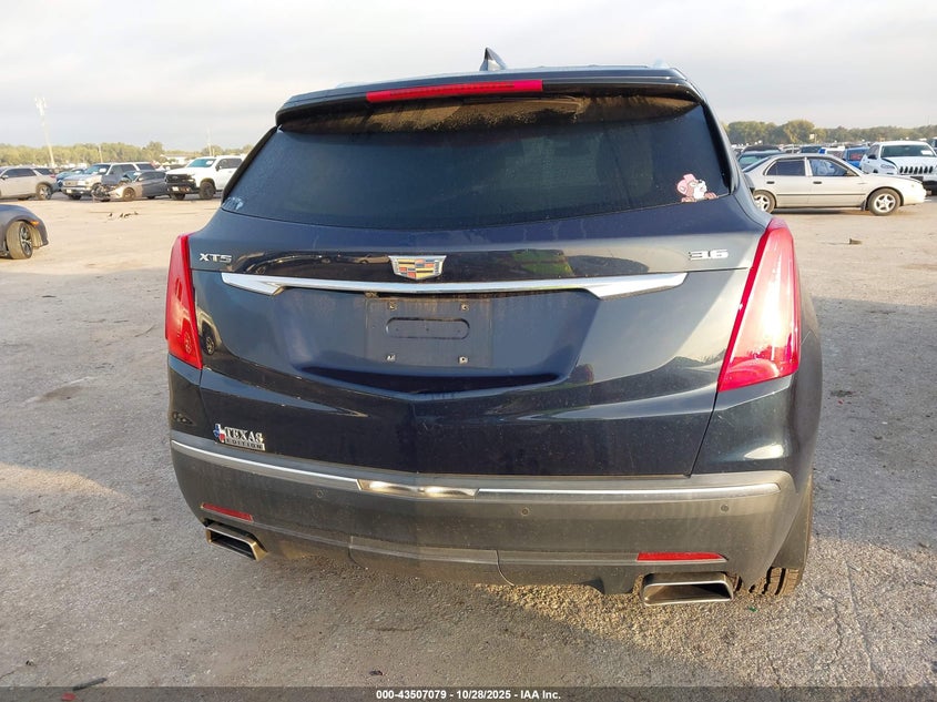 2017 Cadillac Xt5 Luxury VIN: 1GYKNBRS6HZ311007 Lot: 43507079