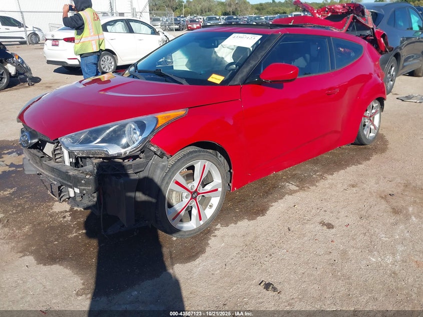 2016 HYUNDAI VELOSTER KMHTC6AD5GU280473