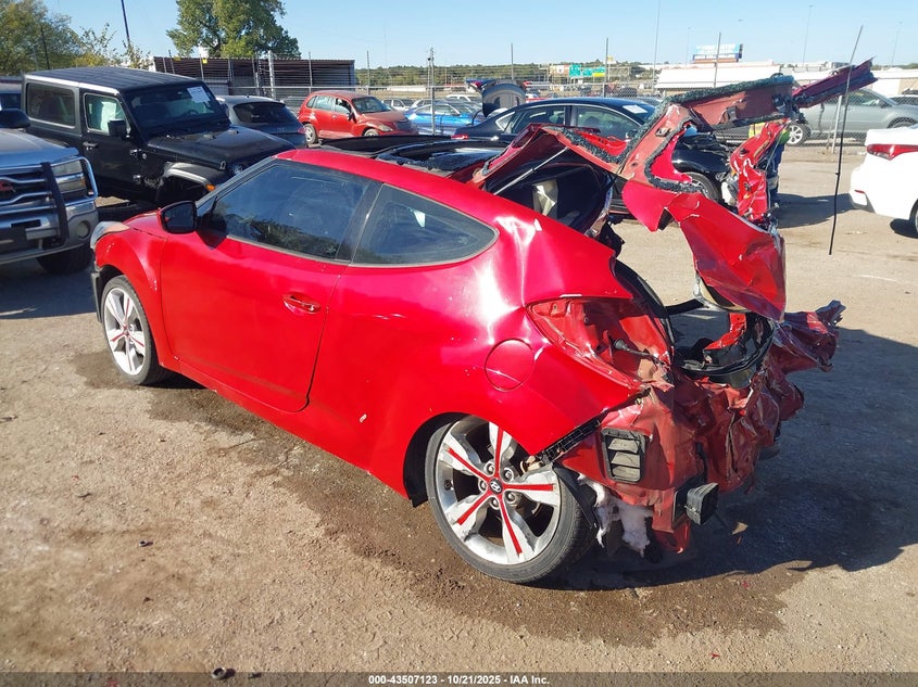 2016 HYUNDAI VELOSTER KMHTC6AD5GU280473