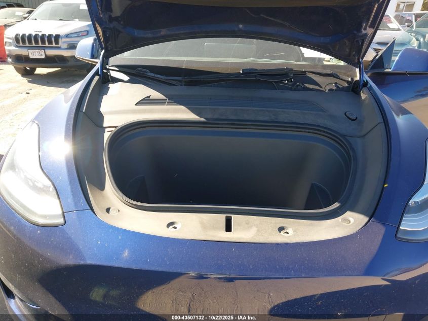 2021 Tesla Model Y Long Range Dual Motor All-Wheel Drive VIN: 5YJYGDEE4MF254523 Lot: 43507132