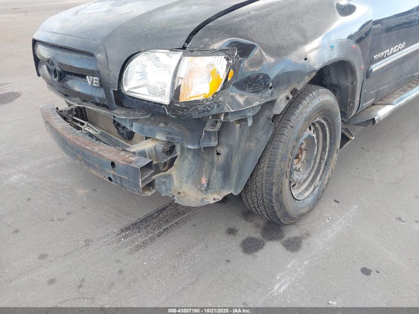 2003 Toyota Tundra Ltd V8 VIN: 5TBBT48163S382839 Lot: 43507160