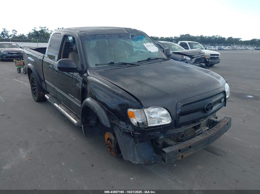 2003 Toyota Tundra Ltd V8 VIN: 5TBBT48163S382839 Lot: 43507160