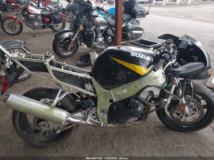 2002 SUZUKI GSX-R600 JS1GN7BAX22108917