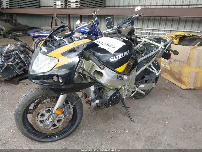 2002 SUZUKI GSX-R600 JS1GN7BAX22108917