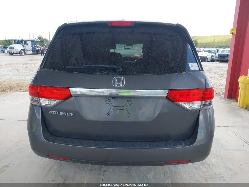 2015 Honda Odyssey Ex-L VIN: 5FNRL5H68FB032600 Lot: 43507284
