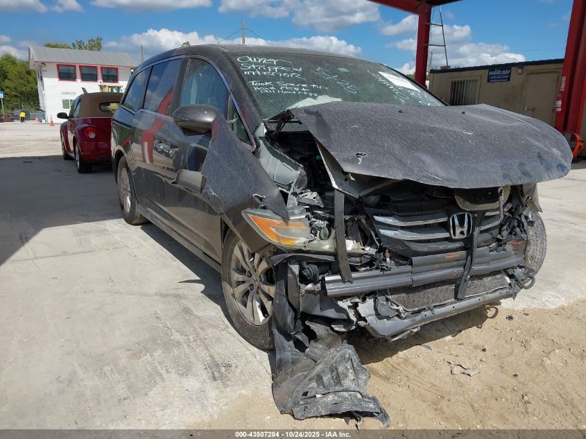 2015 Honda Odyssey Ex-L VIN: 5FNRL5H68FB032600 Lot: 43507284