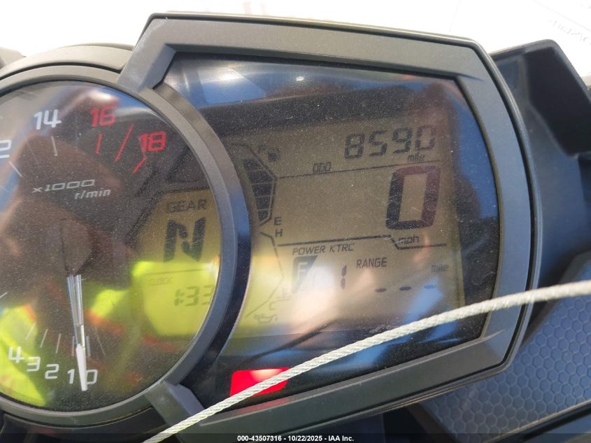 2023 Kawasaki Zx636 K VIN: JKBZXJH1XPA015671 Lot: 43507316