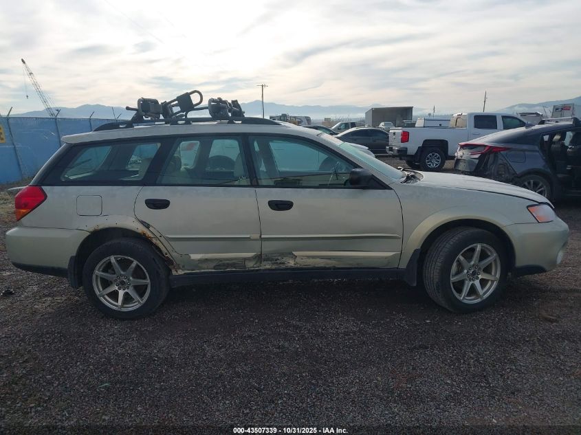 2007 Subaru Outback 2.5I VIN: 4S4BP61C377307188 Lot: 43507339