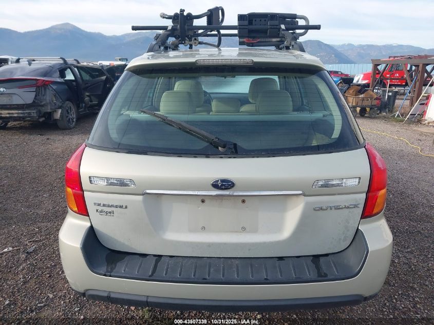 2007 Subaru Outback 2.5I VIN: 4S4BP61C377307188 Lot: 43507339