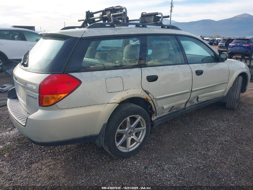 2007 Subaru Outback 2.5I