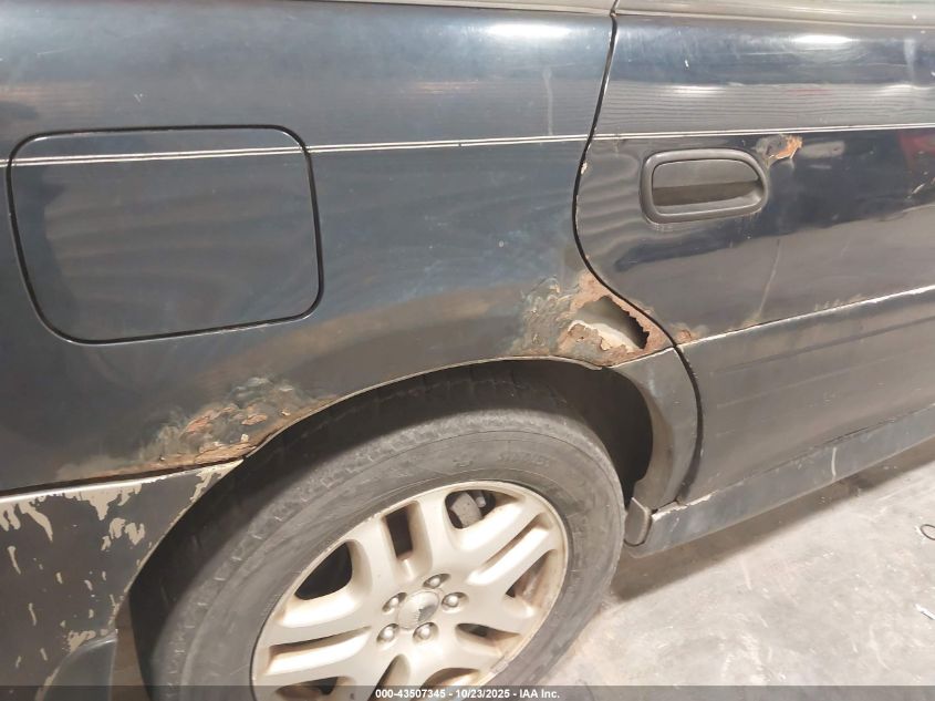 2001 Subaru Outback VIN: 4S3BH665217615181 Lot: 43507345