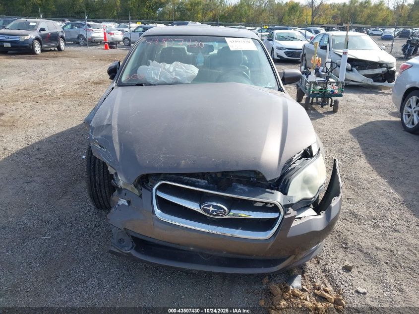 2008 Subaru Legacy 2.5I Limited VIN: 4S3BL626X87221967 Lot: 43507430