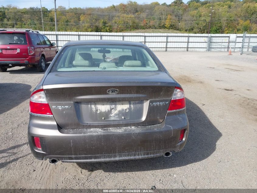 2008 Subaru Legacy 2.5I Limited VIN: 4S3BL626X87221967 Lot: 43507430