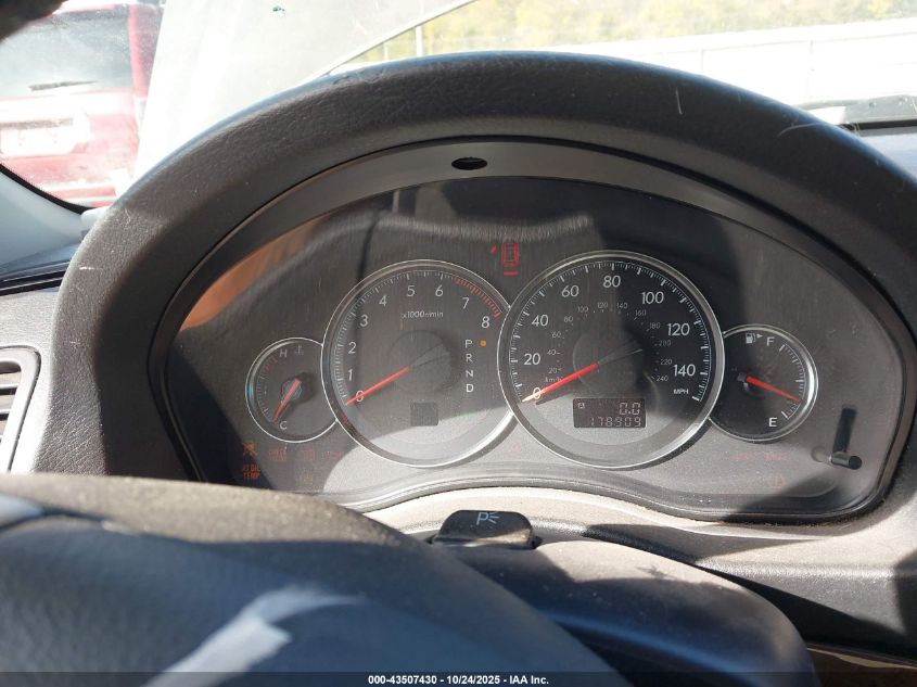 2008 Subaru Legacy 2.5I Limited VIN: 4S3BL626X87221967 Lot: 43507430