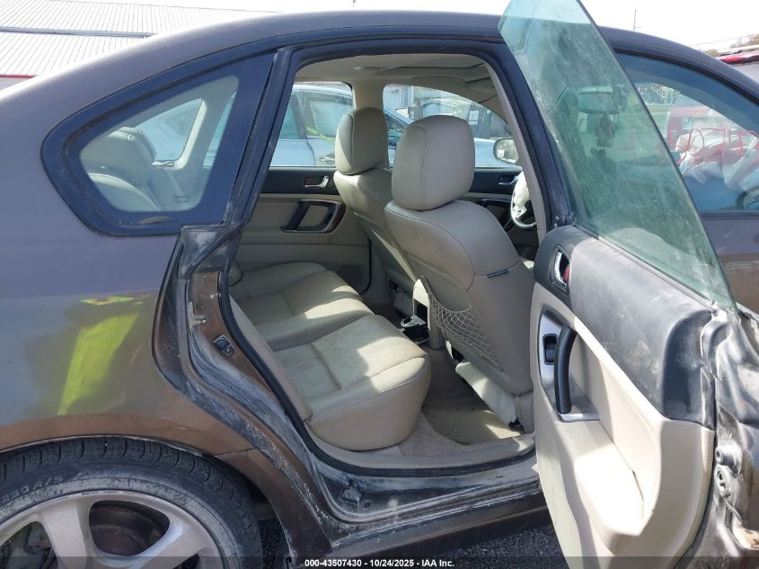 2008 Subaru Legacy 2.5I Limited VIN: 4S3BL626X87221967 Lot: 43507430