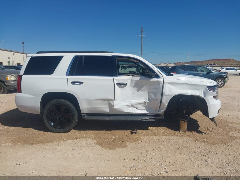 2020 CHEVROLET TAHOE 4WD LS 1GNSKAKCXLR294286