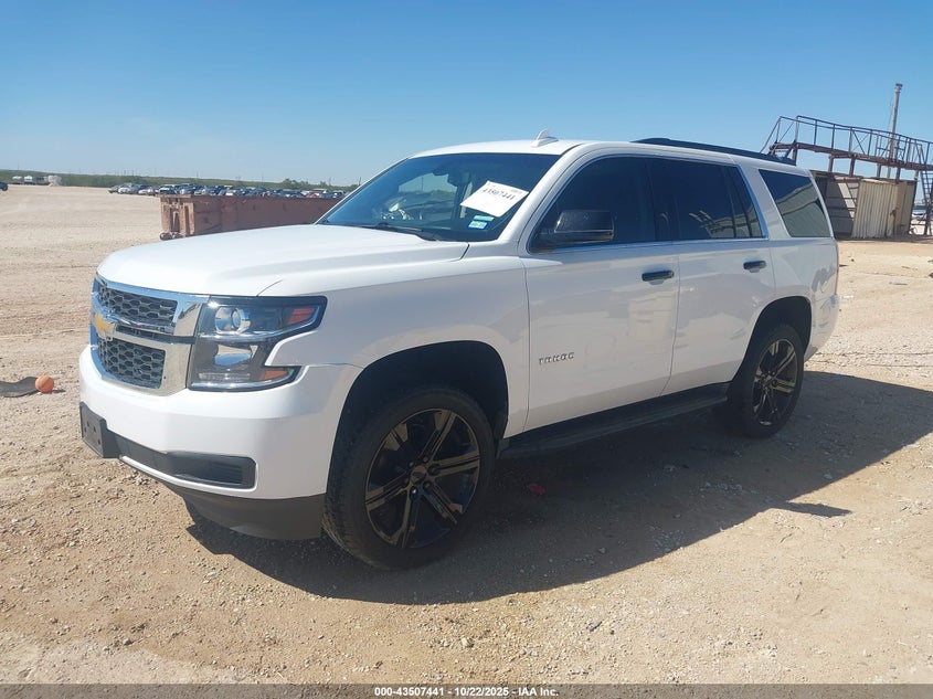 2020 CHEVROLET TAHOE 4WD LS 1GNSKAKCXLR294286