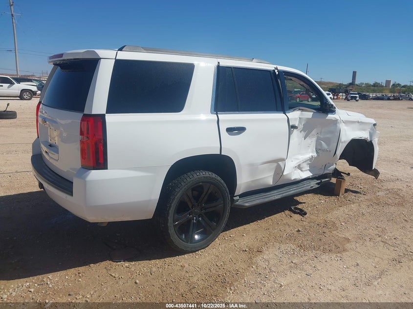 2020 CHEVROLET TAHOE 4WD LS 1GNSKAKCXLR294286