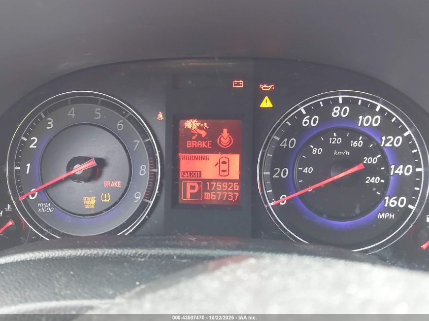 2008 Infiniti G35 Journey VIN: JNKBV61E28M215387 Lot: 43507470