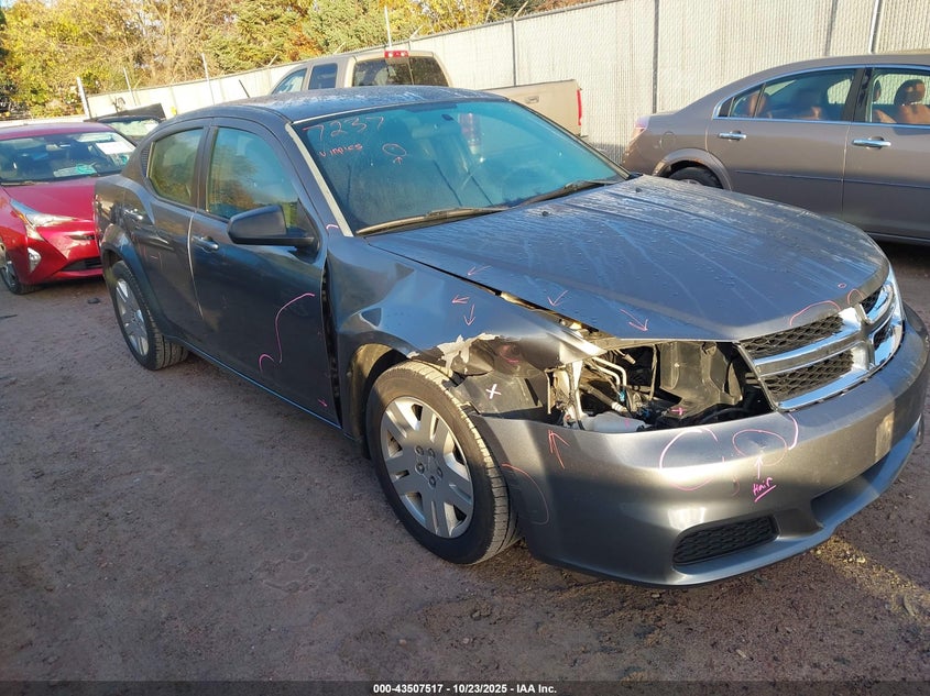 2013 DODGE AVENGER SE - 1C3CDZABXDN753263
