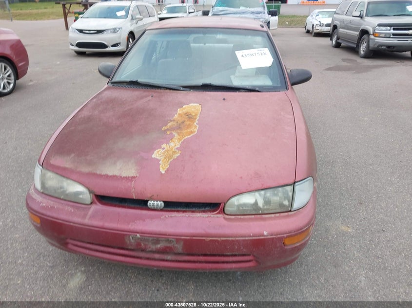 1Y1SK5265SZ031319 1995 GEO PRIZM photo no. 6