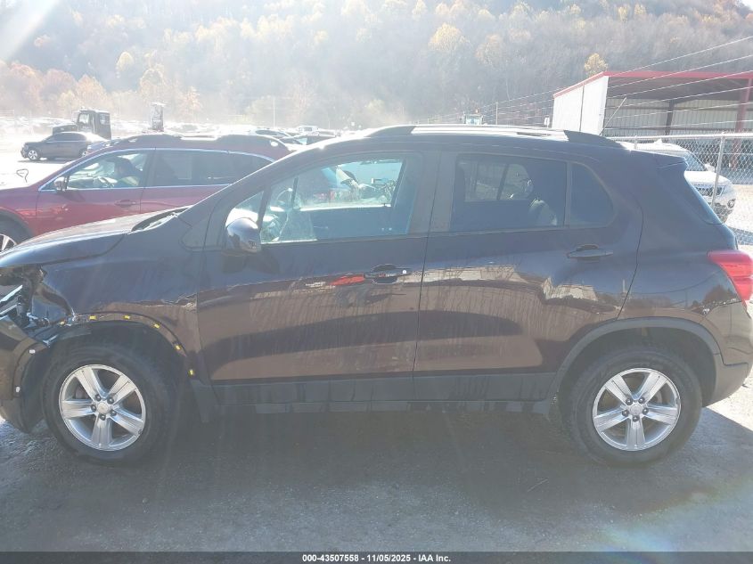 2022 Chevrolet Trax Awd Lt VIN: KL7CJPSM6NB510073 Lot: 43507558
