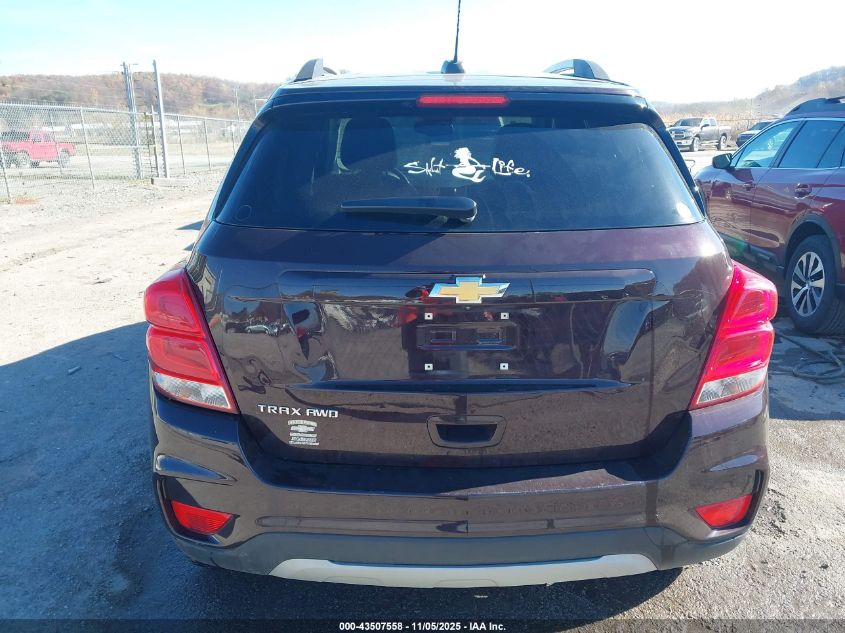 2022 Chevrolet Trax Awd Lt VIN: KL7CJPSM6NB510073 Lot: 43507558