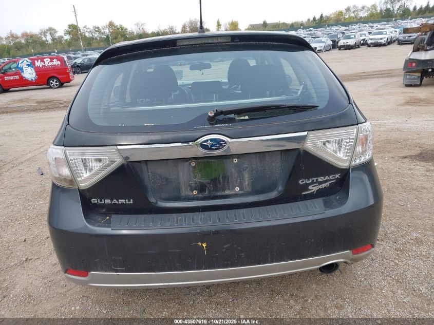 2009 Subaru Impreza Outback Sport VIN: JF1GH63629H824371 Lot: 43507616