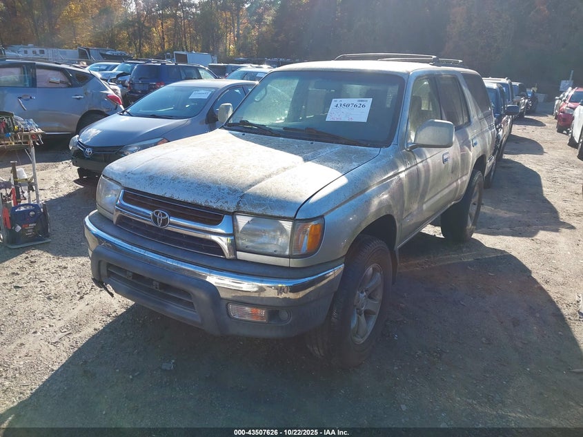 JT3HN86R720382799 2002 TOYOTA 4RUNNER photo no. 2