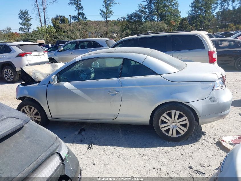 2008 Volkswagen Eos Turbo VIN: WVWBA71FX8V036052 Lot: 43507636