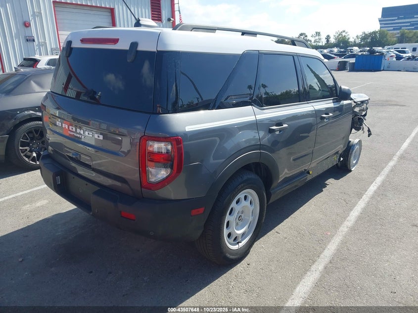 Vin: 3fmcr9gn3sre37739, lot: 44002610, ford bronco sport heritage 20254