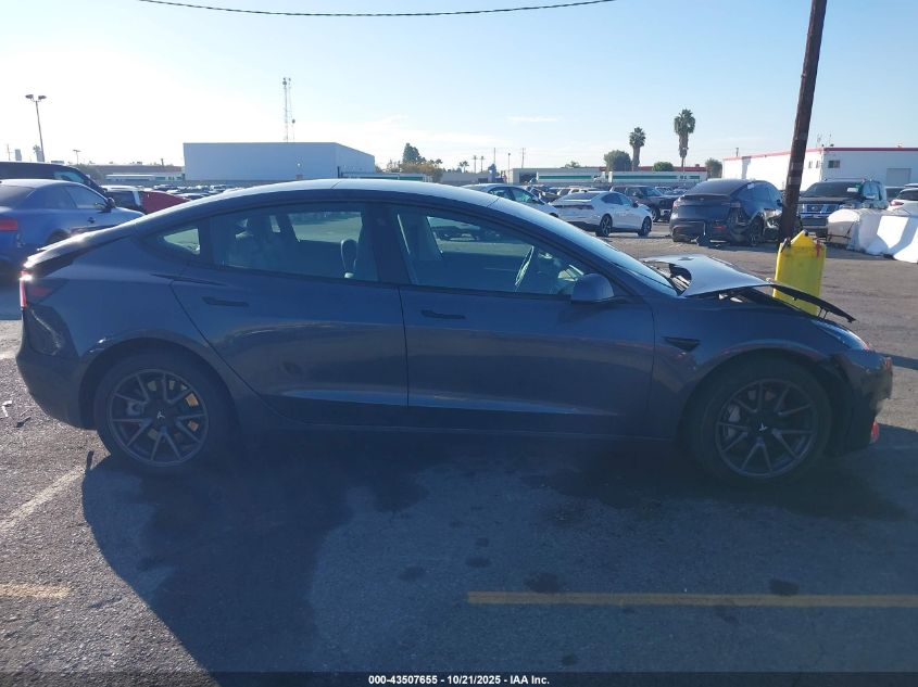 2023 Tesla Model 3 Long Range Dual Motor All-Wheel Drive VIN: 5YJ3E1EB2PF693549 Lot: 43507655