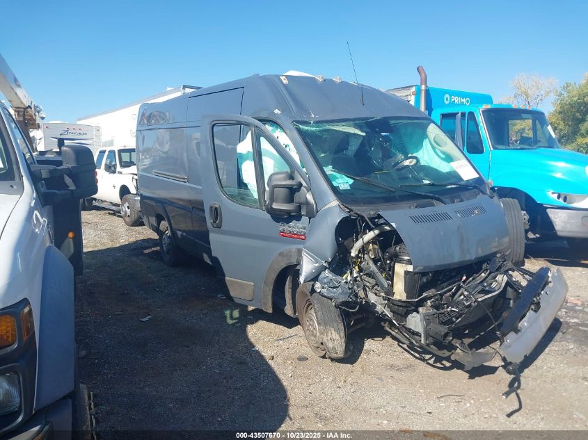 RAM PROMASTER 3500 CARGO VAN HIGH ROOF 159 WB EXT