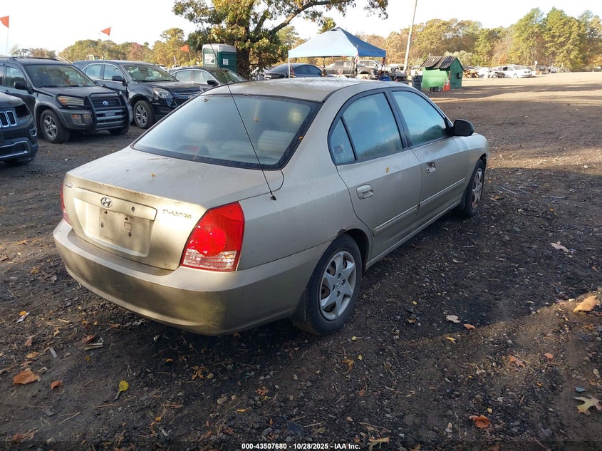 KMHDN46D45U126376 2005 HYUNDAI ELANTRA photo no. 4