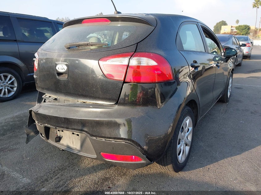 2012 KIA RIO5 auction photo 4